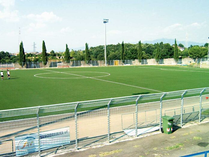 Campo sportivo XII Apostoli a Fonte Nuova in provincia di Roma.